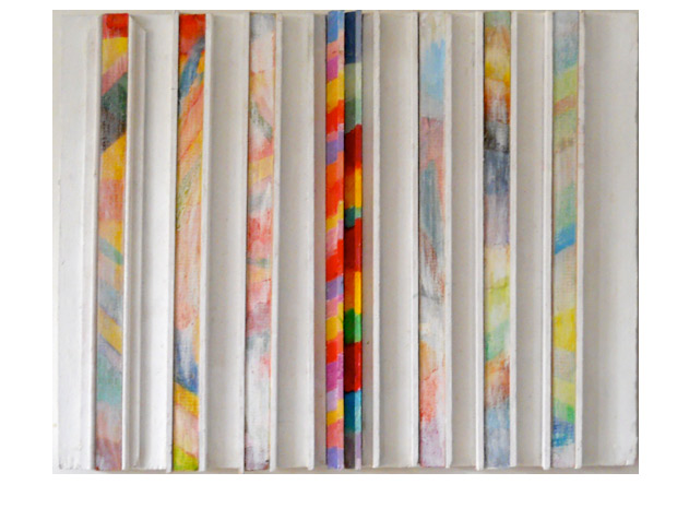 Vertical (II) - 36cm x 41cm